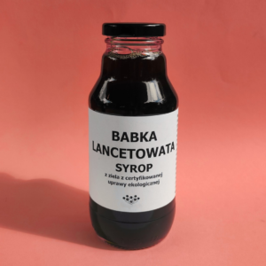 BABKA LANCETOWATA – SYROP 330 ml (do rozcieńczania)